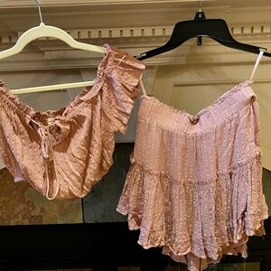 AMERICAN THREADS Two Piece Skirt and Top